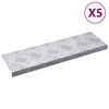 vidaXL &Sigma;&kappa;&alpha;&lambda;&omicron;&pi;ά&tau;&iota; 5 &tau;&mu;&chi;. 60 x 18 x 2,5 &epsilon;&kappa;. &Alpha;&sigma;&eta;&mu;ί &Alpha;&lambda;&omicron;&upsilon;&mu;ί&nu;&iota;&omicron; &Omicron;&rho;&theta;&omicron;&gamma;ώ&nu;&iota;&omicron;&sigmaf;