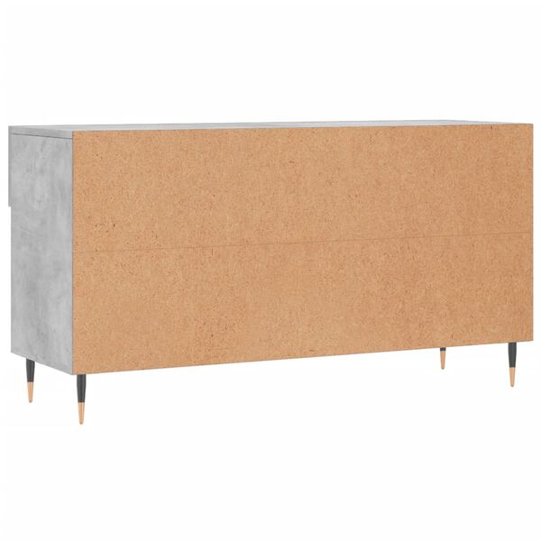 vidaXL Παπουτσοθήκη Γκρι Σκυρ. 102x35x55 εκ. από Επεξεργασμένο Ξύλο