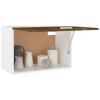 vidaXL Κρεμαστό Ντουλάπι "Lyon" Καπνιστή Δρυς 60x31x40 εκ. από Τεχνητό Ξύλο