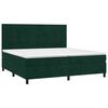 vidaXL &Kappa;&rho;&epsilon;&beta;ά&tau;&iota; Boxspring &mu;&epsilon; &Sigma;&tau;&rho;ώ&mu;&alpha; &Sigma;&kappa;&omicron;ύ&rho;&omicron; &Pi;&rho;ά&sigma;&iota;&nu;&omicron; 200x200&epsilon;&kappa;. &Beta;&epsilon;&lambda;&omicron;ύ&delta;&iota;&nu;&omicron;