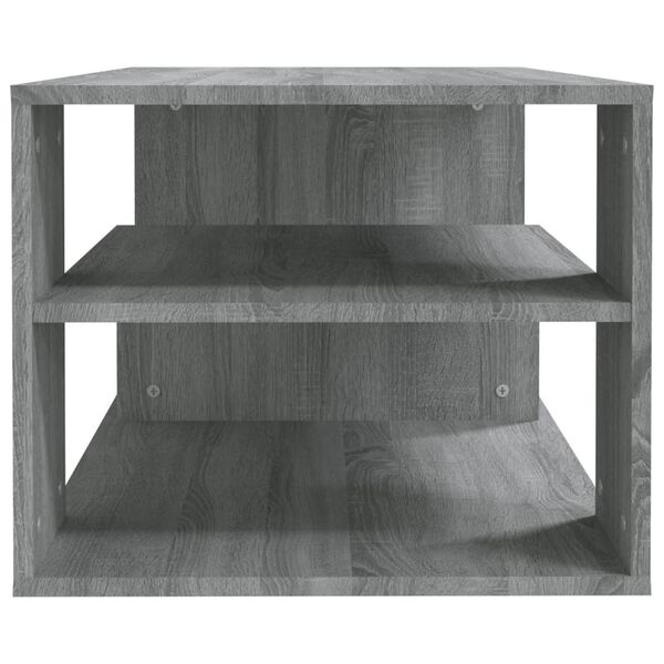 vidaXL Τραπεζάκι Σαλονιού Γκρι Sonoma 100x50x40 εκ. Επεξεργασμένο Ξύλο