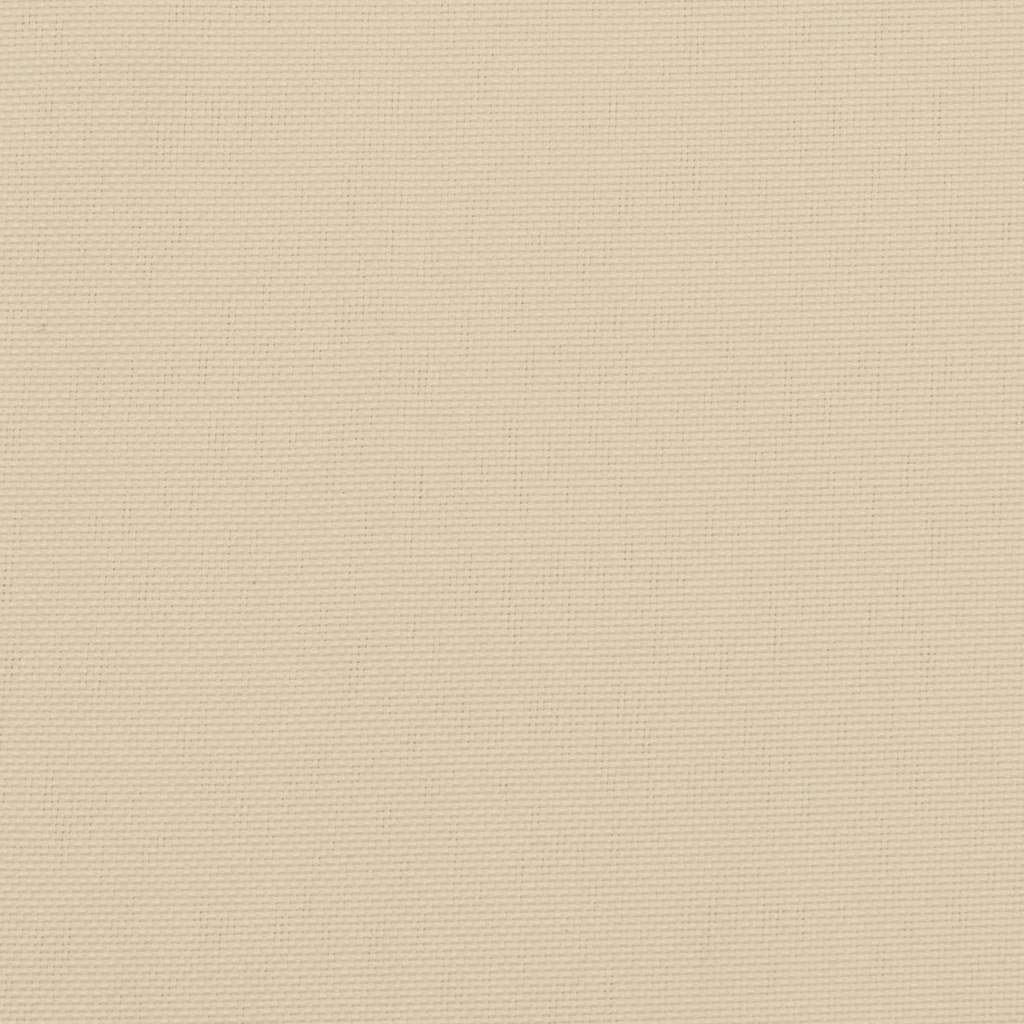vidaXL Μαξιλάρι Πάγκου Κήπου Μπεζ 100x(50+50)x7 εκ. Ύφασμα Oxford
