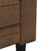 vidaXL Καναπές Chesterfield Άλλο Καφέ 201.5 x 74.5 x 74.5 εκατοστά
