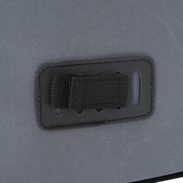 vidaXL Τσάντα Ποδηλάτου για Ράφι 25 L Γκρι 33x16x48 εκ.
