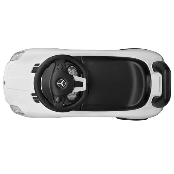 vidaXL Αυτοκίνητο Παιδικό Ποδοκίνητο Λευκό