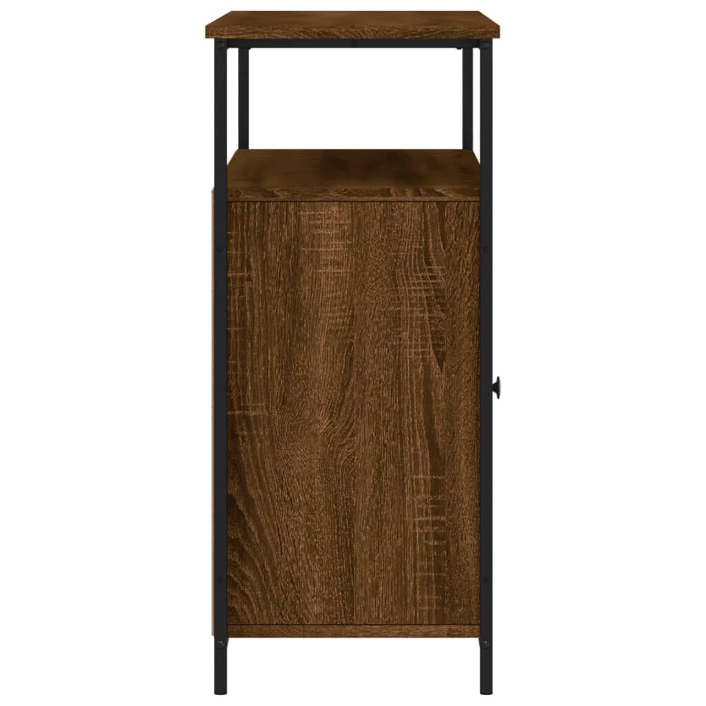 vidaXL Συρταριέρα Καφέ Δρυς 100x35x80 εκ. από Επεξεργασμένο Ξύλο