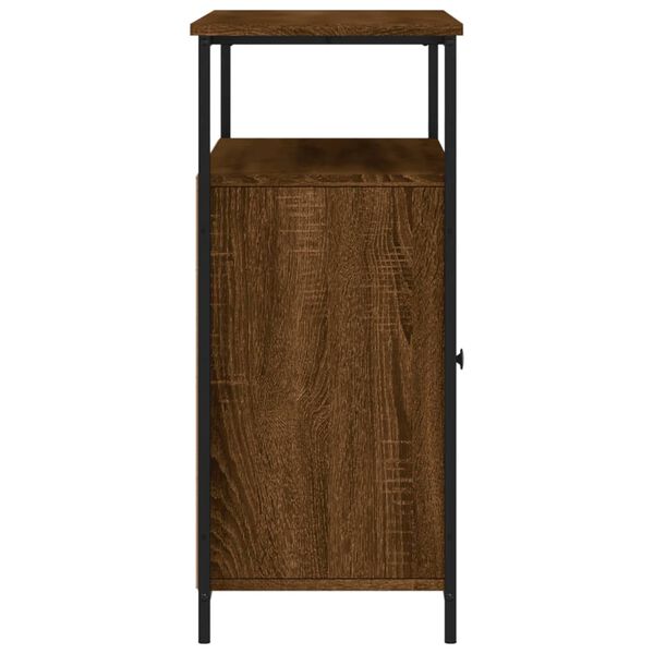 vidaXL Συρταριέρα Καφέ Δρυς 100x35x80 εκ. από Επεξεργασμένο Ξύλο