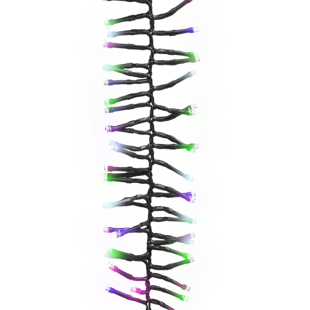 vidaXL Φωτάκια Cluster με 2000 LED Παστέλ Πολύχρωμα 17 μ. από PVC