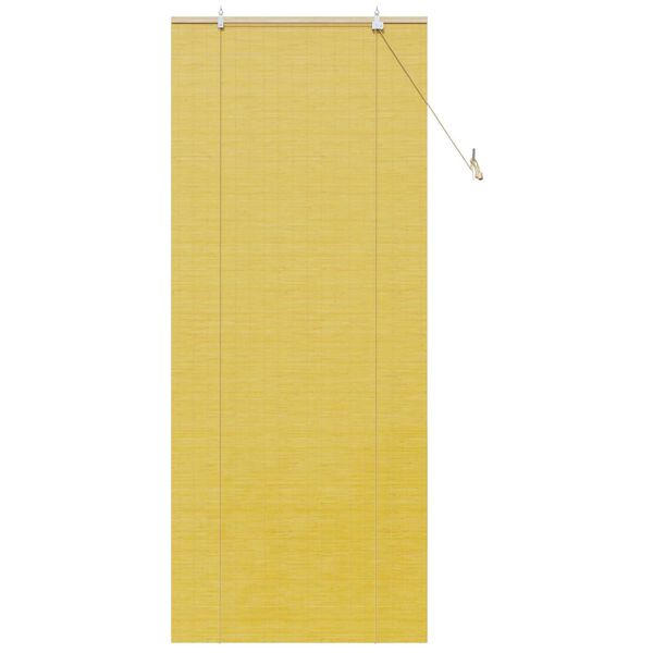 vidaXL Ρολά και Σκίες Παραθύρων Κίτρινο 80 x 220 cm Μπαμπού