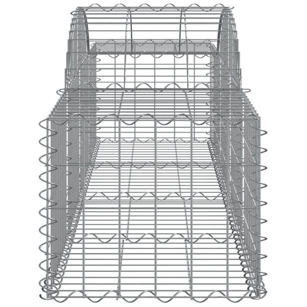 vidaXL Συρματοκιβώτια Τοξωτά 20 τεμ. 200x50x40/60 εκ. Γαλβαν. Ατσάλι