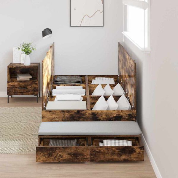 vidaXL &Kappa;&rho;&epsilon;&beta;ά&tau;&iota; &mu;&epsilon; &alpha;&pi;&omicron;&theta;&eta;&kappa;&epsilon;&upsilon;&tau;&iota;&kappa;ό &chi;ώ&rho;&omicron; &mu;&epsilon; &sigma;&upsilon;&rho;&tau;ά&rho;&iota; &Kappa;&alpha;&pi;&nu;&iota;&sigma;&tau;ό &Delta;&rho;ύ&sigmaf; 100 cm