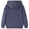 Ζακέτα Φούτερ Παιδική με Κουκούλα Σκούρο Μπλε Μελανζέ 92