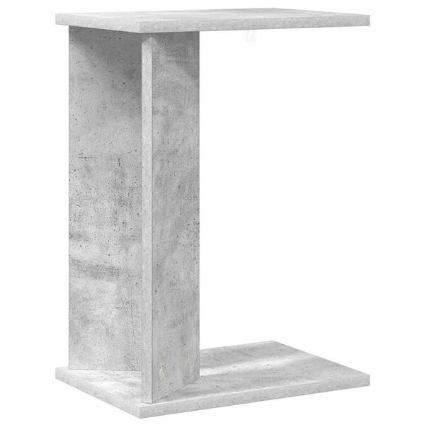 vidaXL End Table &Sigma;&kappa;&upsilon;&rho;ό&delta;&epsilon;&mu;&alpha; &Gamma;&kappa;&rho;&iota; 35 x 25 x 50 &epsilon;&kappa; &Epsilon;&pi;&epsilon;&xi;&epsilon;&rho;&gamma;&alpha;&sigma;&mu;έ&nu;&omicron; &xi;ύ&lambda;&omicron;