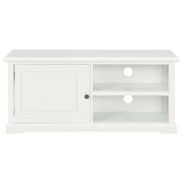 vidaXL Έπιπλο Τηλεόρασης Λευκό 90 x 30 x 40 εκ. Ξύλινο