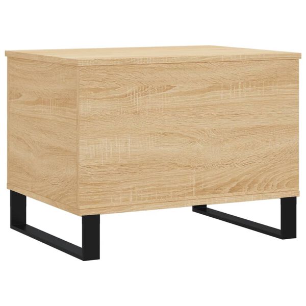 vidaXL Τραπεζάκι Σαλονιού Sonoma Δρυς 60x44,5x45εκ. Επεξεργασμένο Ξύλο