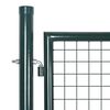 vidaXL Πόρτα Κήπου με Πλέγμα και Σχάρα Τοίχου 306 x 175 εκ.