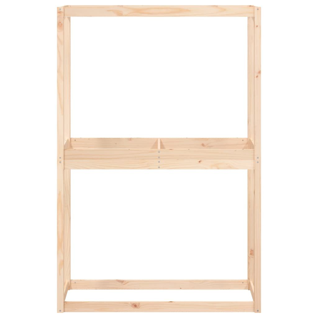 vidaXL Ραφιέρα Ελαστικών 120 x 40 x 180 εκ. από Μασίφ Ξύλο Πεύκου