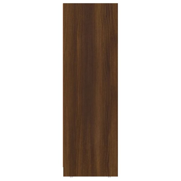 vidaXL Ντουλάπι Μπάνιου Καφέ Δρυς 30x30x95 εκ. Επεξεργασμένο Ξύλο