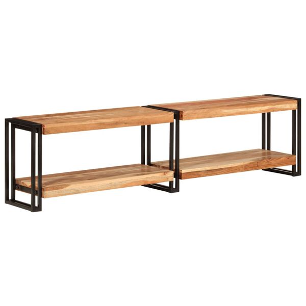 vidaXL Έπιπλο Τηλεόρασης 160 x 30 x 40 εκ. από Μασίφ Ξύλο Ακακίας