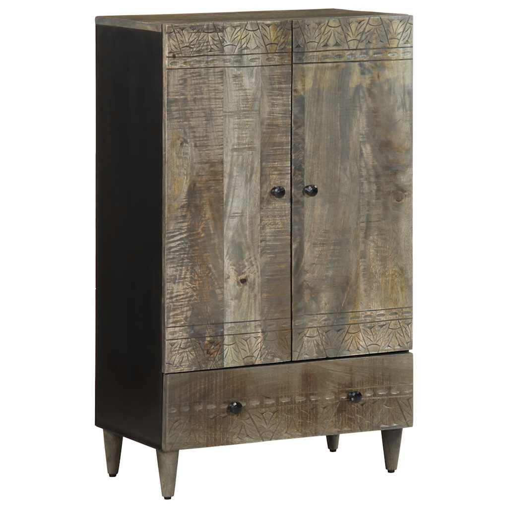 vidaXL Highboard 60x33x110 cm μασίφ ξύλο Mango