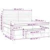 vidaXL &Kappa;&rho;&epsilon;&beta;ά&tau;&iota; Boxspring &mu;&epsilon; &Sigma;&tau;&rho;ώ&mu;&alpha; &Sigma;&kappa;&omicron;ύ&rho;&omicron; &Pi;&rho;ά&sigma;&iota;&nu;&omicron; 200x200&epsilon;&kappa;. &Beta;&epsilon;&lambda;&omicron;ύ&delta;&iota;&nu;&omicron;