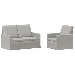 vidaXL &Sigma;&epsilon;&tau; &Kappa;&alpha;&nu;&alpha;&pi;έ 2 pcs &Sigma;&kappa;ί&omicron;&upsilon;&rho;&omicron;&sigmaf; &Gamma;&kappa;&rho;ί Ύ&phi;&alpha;&sigma;&mu;&alpha;