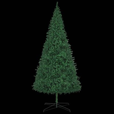 vidaXL Χριστουγεν Δέντρο Τεχν. Προφωτισμένο LEDs Μπάλες Πράσινο 400 εκ