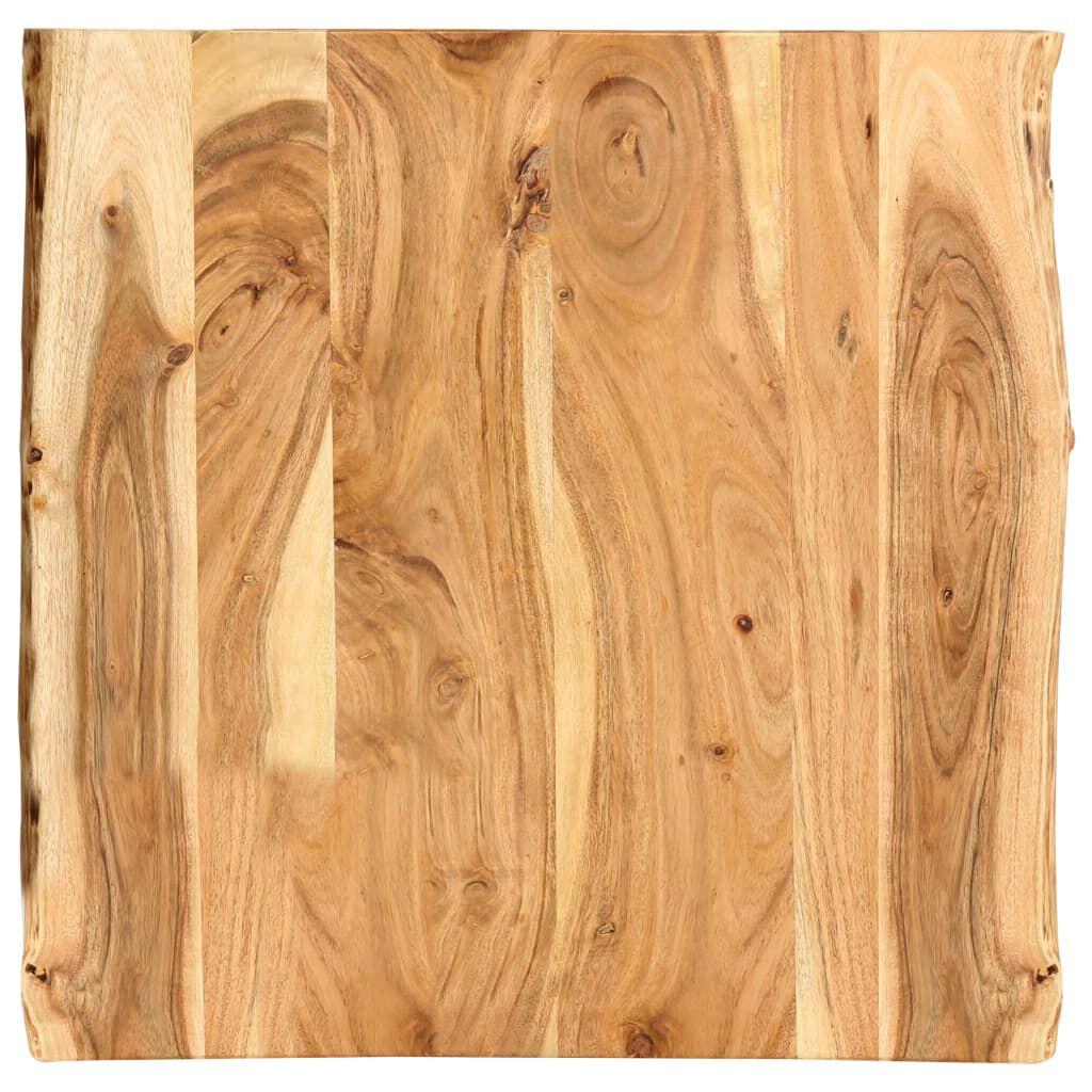 vidaXL Επιφάνεια Τραπεζιού 58 x (50-60) x 2,5 εκ. Μασίφ Ξύλο Ακακίας