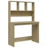 vidaXL &Gamma;&rho;&alpha;&phi;&epsilon;ί&omicron; &mu;&epsilon; &Rho;ά&phi;&iota;&alpha; Sonoma &Delta;&rho;&upsilon;&sigmaf; 102x45x148 &epsilon;&kappa;. &Epsilon;&pi;&epsilon;&xi;&epsilon;&rho;&gamma;&alpha;&sigma;&mu;έ&nu;&omicron; &Xi;ύ&lambda;&omicron;