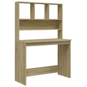 vidaXL &Gamma;&rho;&alpha;&phi;&epsilon;ί&omicron; &mu;&epsilon; &Rho;ά&phi;&iota;&alpha; Sonoma &Delta;&rho;&upsilon;&sigmaf; 102x45x148 &epsilon;&kappa;. &Epsilon;&pi;&epsilon;&xi;&epsilon;&rho;&gamma;&alpha;&sigma;&mu;έ&nu;&omicron; &Xi;ύ&lambda;&omicron;
