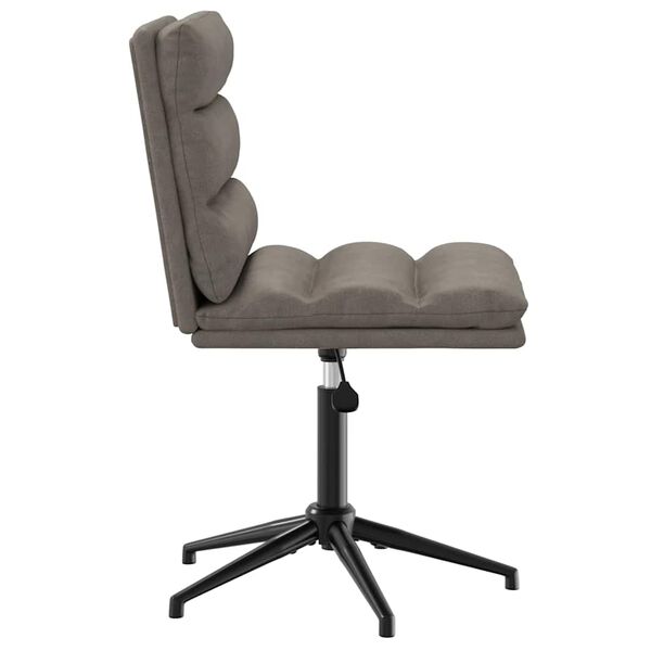 vidaXL Καρέκλα Τραπεζαρίας Γκρι από Συνθετικό Δέρμα