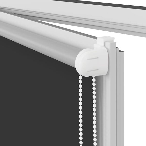 vidaXL Ρολέρ Μπλακάουτ Μαύρο 40x130 cm Πλάτος υφάσματος 35,7 cm