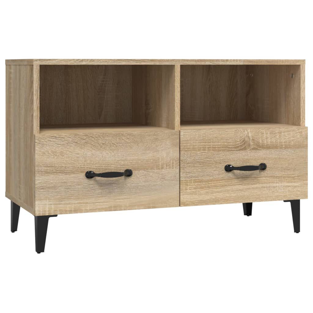 vidaXL Έπιπλο Τηλεόρασης Sonoma Δρυς 80x36x50 εκ. Επεξεργασμένο Ξύλο
