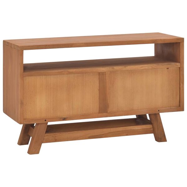 vidaXL Έπιπλο Τηλεόρασης 80 x 30 x 50 εκ. από Μασίφ Ξύλο Teak