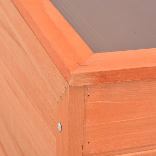vidaXL Θερμοκήπιο 100x50x34 εκ. Ξύλινο