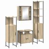vidaXL &Sigma;&epsilon;&tau; &Epsilon;&pi;ί&pi;&lambda;&omega;&nu; &Mu;&pi;ά&nu;&iota;&omicron;&upsilon; 4 &tau;&mu;&chi;. &Delta;&rho;ύ&sigmaf; Sonoma 33 x 33 x 185,5 &epsilon;&kappa;