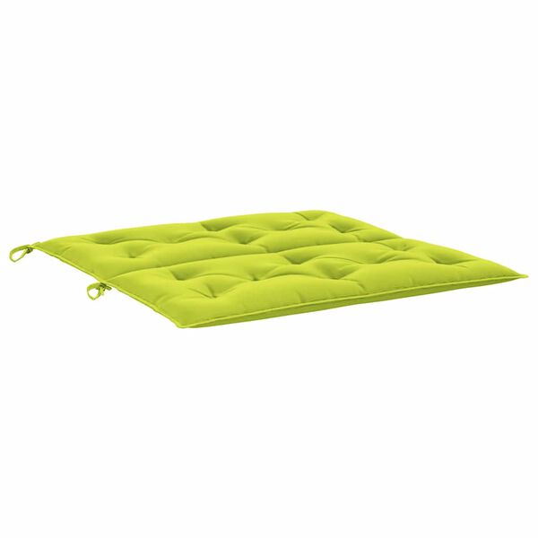 vidaXL Μαξιλάρι Πάγκου Κήπου Αν. Πράσινο 100x(50+50)x7εκ Ύφασμα Oxford