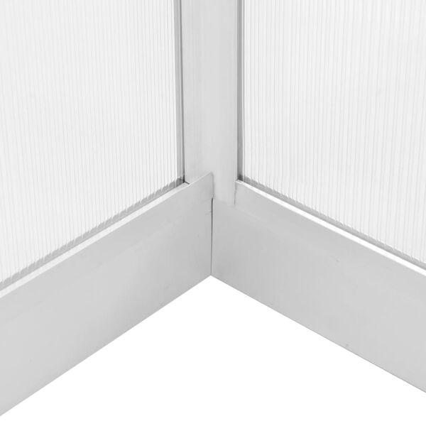 vidaXL Θερμοκήπιο 421 x 190 x 195 εκ. 15,6 μ³ Αλουμινίου