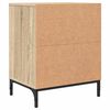 vidaXL Κομοδίνο Sonoma Δρυς 49 x 36 x 61 εκ Επεξεργασμένο ξύλο