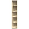 vidaXL Ντουλάπι Γωνία Sonoma Oak 33 x 33 x 164,5 εκ. από Επεξ. Ξύλο