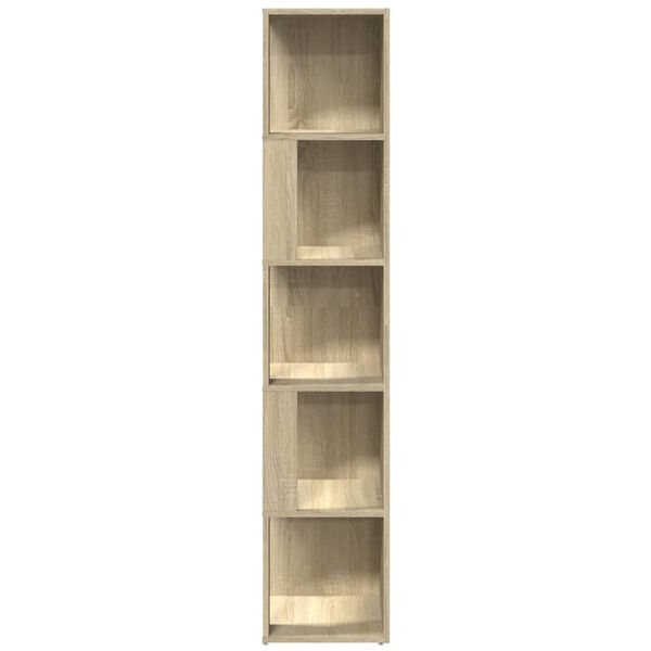 vidaXL Ντουλάπι Γωνία Sonoma Oak 33 x 33 x 164,5 εκ. από Επεξ. Ξύλο