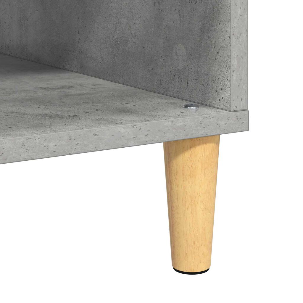 vidaXL Γκρι σκυροδέματος 103.5 x 60 x 35 εκ Επεξεργασμένο ξύλο