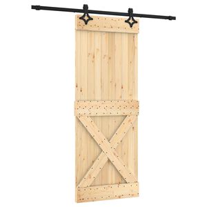 vidaXL &Sigma;&upsilon;&rho;ό&mu;&epsilon;&nu;&eta; &Pi;ό&rho;&tau;&alpha; 80 x 210 cm &Sigma;&upsilon;&mu;&pi;&alpha;&gamma;έ&sigmaf; &Xi;ύ&lambda;&omicron; &Pi;&epsilon;ύ&kappa;&omicron;&upsilon; (&Alpha;&kappa;&alpha;&tau;έ&rho;&gamma;&alpha;&sigma;&tau;&omicron;)