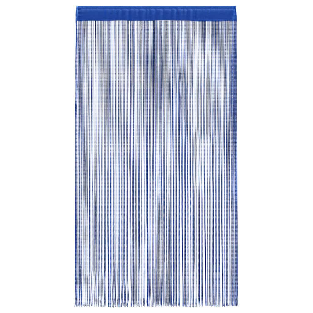vidaXL Κουρτίνες με Κρόσσια 2 τεμ. Μπλε 100 x 250 εκ.