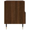vidaXL Κομοδίνα 2 τεμ. Καφέ Δρυς 40 x 35 x 47,5 εκ. από Επεξεργ. Ξύλο