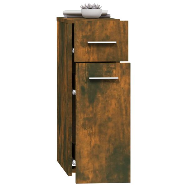 vidaXL Συρταριέρα Γενικής Χρήσης Καπν. Δρυς 20x45,5x60 εκ. Επεξ. Ξύλο