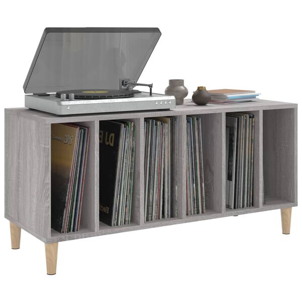 vidaXL Έπιπλο Δίσκων Γκρι Sonoma 100x38x48 εκ. από Επεξεργασμένο Ξύλο