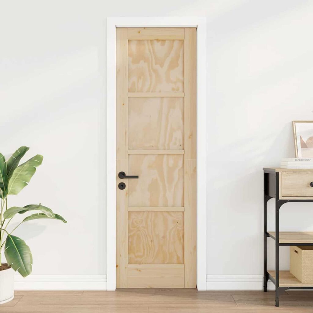 vidaXL Εσωτερική Πόρτα ORKDAL Καφέ 61 x 198.5 εκ. Κόντρα πλακέ
