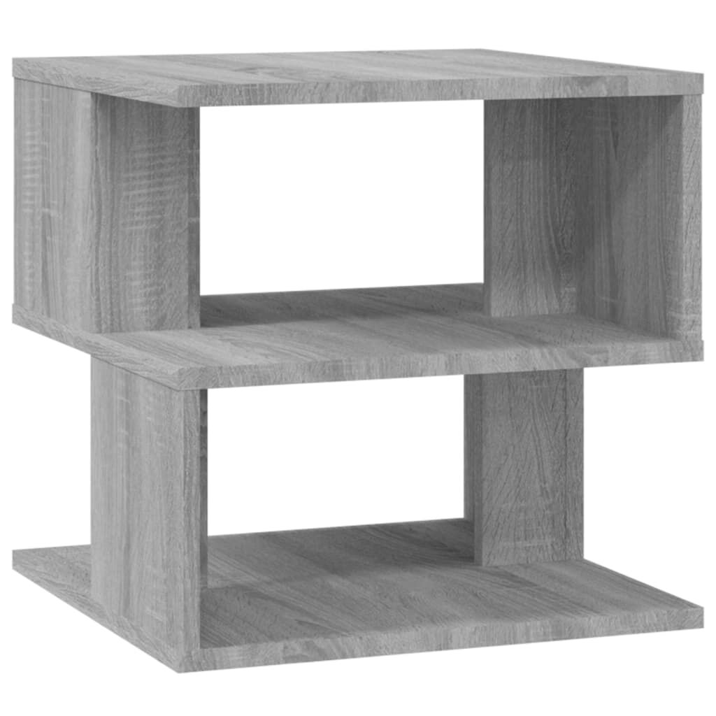 vidaXL Βοηθητικό Τραπέζι Γκρι Sonoma 40x40x40 εκ. Επεξεργασμένο Ξύλο
