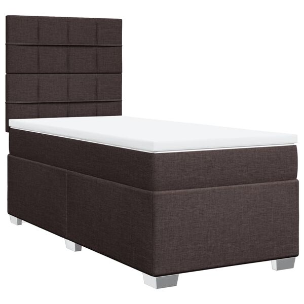 vidaXL &Kappa;&rho;&epsilon;&beta;ά&tau;&iota; Boxspring &mu;&epsilon; &Sigma;&tau;&rho;ώ&mu;&alpha; &Sigma;&kappa;&omicron;ύ&rho;&omicron; &Kappa;&alpha;&phi;έ 80x200 &epsilon;&kappa;. &Upsilon;&phi;&alpha;&sigma;&mu;ά&tau;&iota;&nu;&omicron;